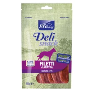 Life dog deli snack filetti d'anatra 100GR