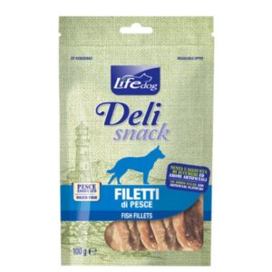 Life dog deli snack filetti di pesce 100GR