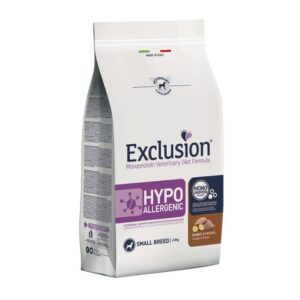 Exclusion veterinary diet hypoallergenic coniglio e patate small 2KG
