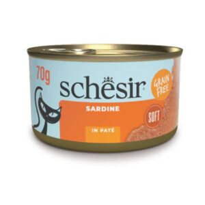 Schesir cat soft pate sardine 70gr