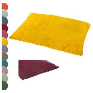 Cuscino rettangolae everyday con zip medium 80x50cm bordeaux