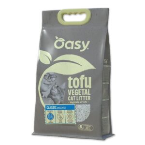 Oasy lettiera Vegetale tofu classic unscented 10LT