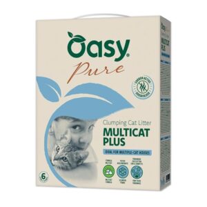 Oasy pure Lettiera minerale multicat plus 6L