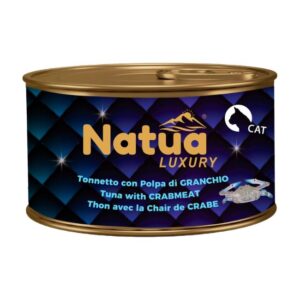 Natua cat Luxury tonnetto con granchio 85GR jelly