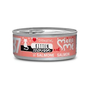 Disugual gatto  kitten mini me 37 salmone mousse 85gr