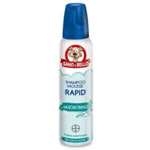 Sano e bello shampoo mousse rapid al muschio bianco 300ML