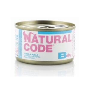 Natural code kitten baby tonno e pollo 85GR