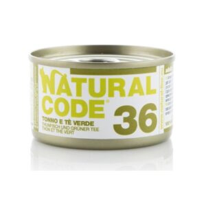 Natural code cat 36 tonno e tè verde 85GR