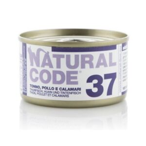Natural code cat 37 tonno pollo e calamari 85GR