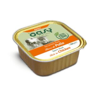 Oasy dog paté adult ricco di pollo 150GR