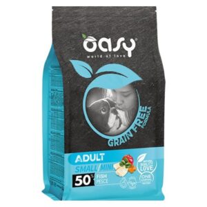 Oasy grain free adult small/mini pesce 800GR