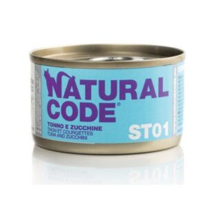 Natural code cat sterilizzato 01 tonno e zucchine 85GR