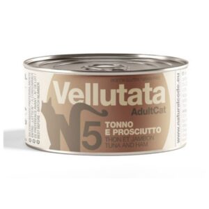 Natural code vellutata V05  tonno e prosciutto 85GR