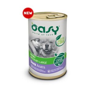 Oasy paté adult medium/large anatra 400GR