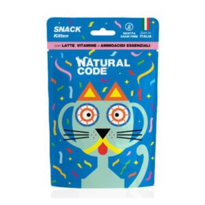 Natural code snack kitten latte 60gr
