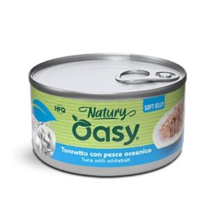 Oasy Natury soft jelly tonnetto con pesce oceanico lattina 150gr