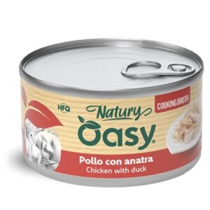 Oasy Natury brodo pollo con anatra lattina 85gr