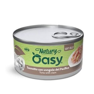 Oasy Natury soft jelly tonnetto con vongole lattina 85gr