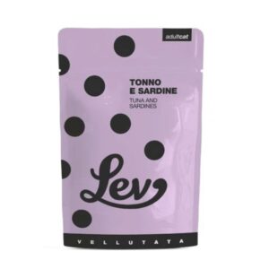 Lev vellutata tonno e sardine in busta 60GR