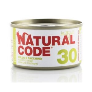 Natural code cat 30 pollo e tacchino 85GR