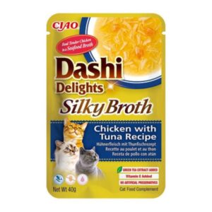 Dashi delights Silky Broth pollo con tonno 40GR