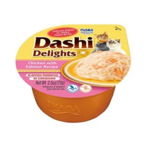 Dashi delights pollo e salmone 70GR