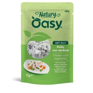 Oasy Natury busta pollo con verdure in soft jelly 70GR