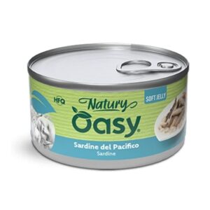 Oasy Natury soft jelly sardine del pacifico lattina 150gr