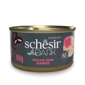 Schesir cat after dark paté pollo con manzo 80GR