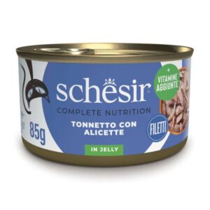 Schesir cat complete jelly tonnetto con alicette 85GR