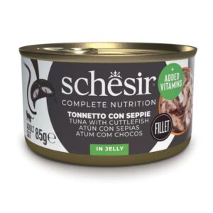 Schesir cat complete jelly tonnetto con seppie 85GR