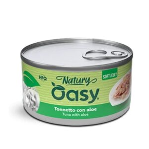 Oasy Natury soft jelly tonnetto con aloe lattina 85gr