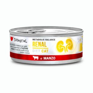 Disugual gatto diet renal manzo 85gr