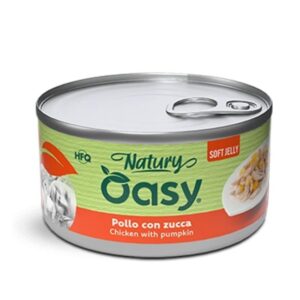 Oasy Natury soft jelly pollo con zucca lattina 150gr