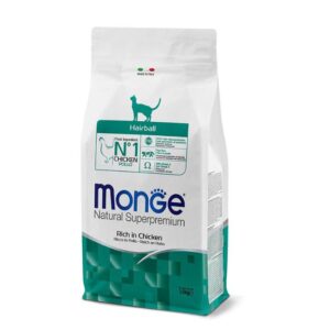 Monge hairball pollo 1,5KG