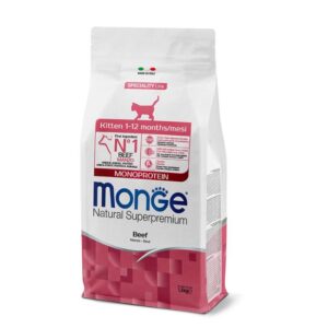 Monge kitten monoproteico manzo 1,5KG