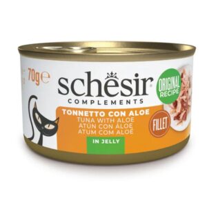 Schesir cat jelly tonno con aloe 70GR  complements