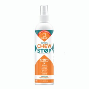 TropiClean Chew Stop Spray per la casa 4 in 1  per il comportamento del cane