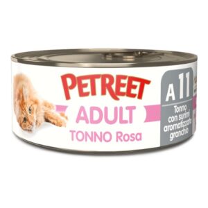 Petreet natura A11 tonno rosa con surimi al gusto di granchio in jelly 70GR