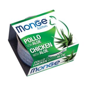 Monge fruits kitten pollo con aloe 80GR