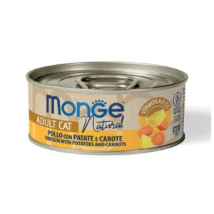 Monge natural pollo con patate e carote 80GR