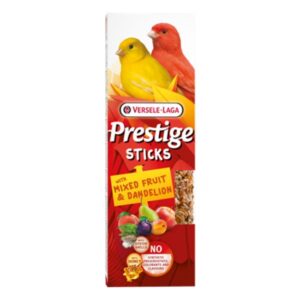 Prestige sticks canarini con frutta mista e tarassaco 2pz 60gr